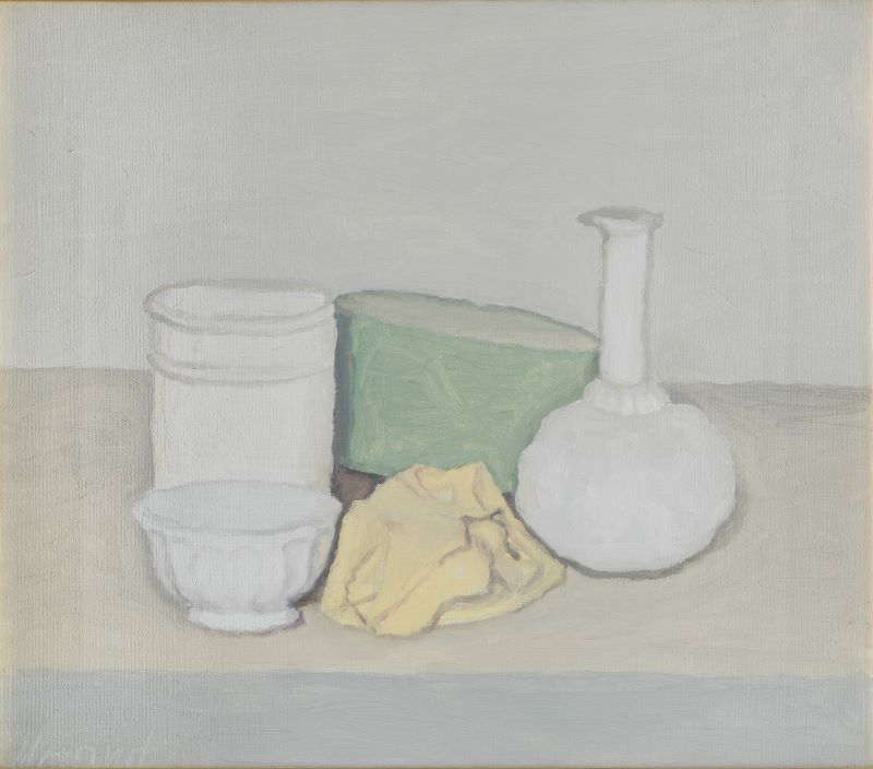 Giorgio Morandi - Natura Morta con straccio giallo