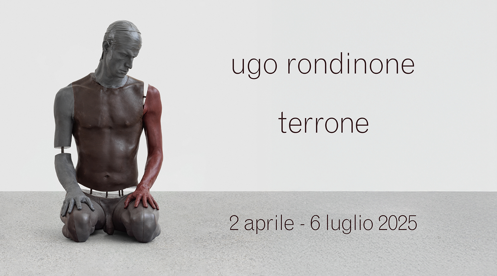 ugo rondinone. terrone