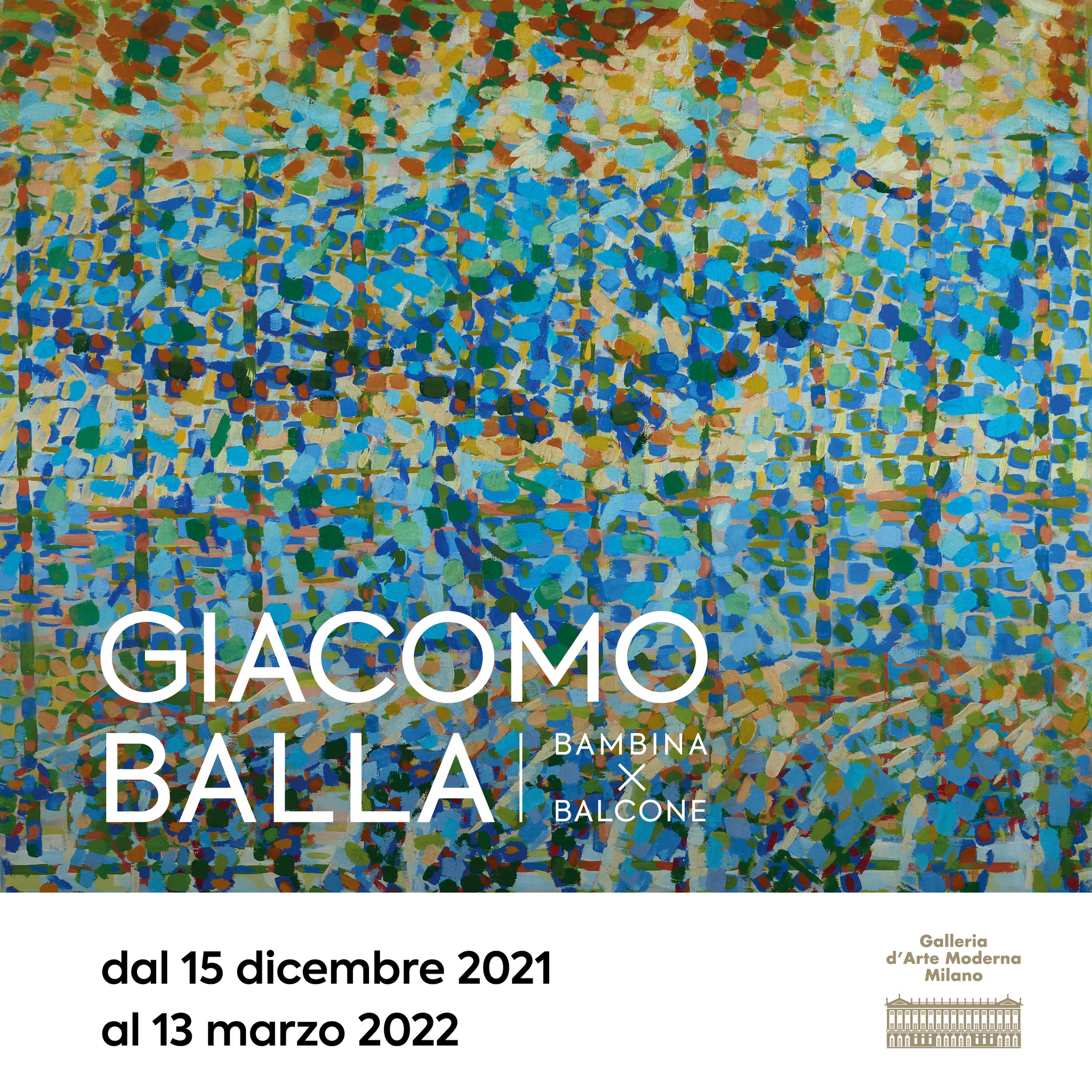 Giacomo Balla - Bambina x balcone